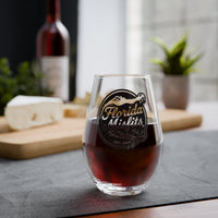 Load image into Gallery viewer, Florida Misfits Stemless Wine Glass, 11.75oz