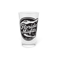 Load image into Gallery viewer, Florida Misfits Pint Glass 16oz